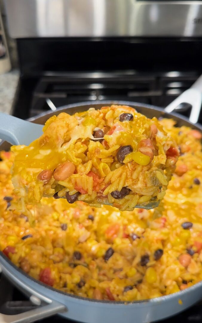 spoonful of mexican casserole