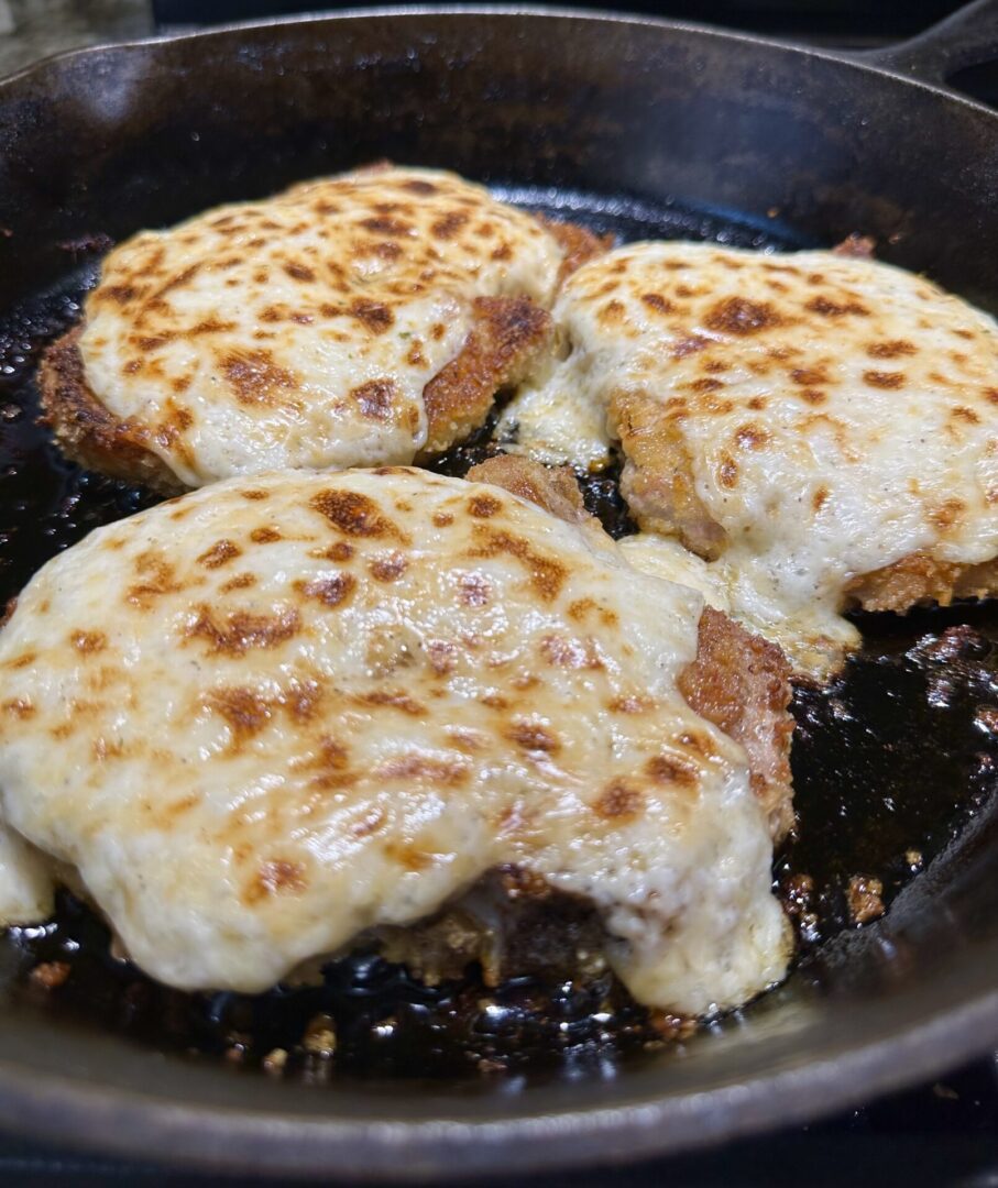 parmesan crusted pork chops