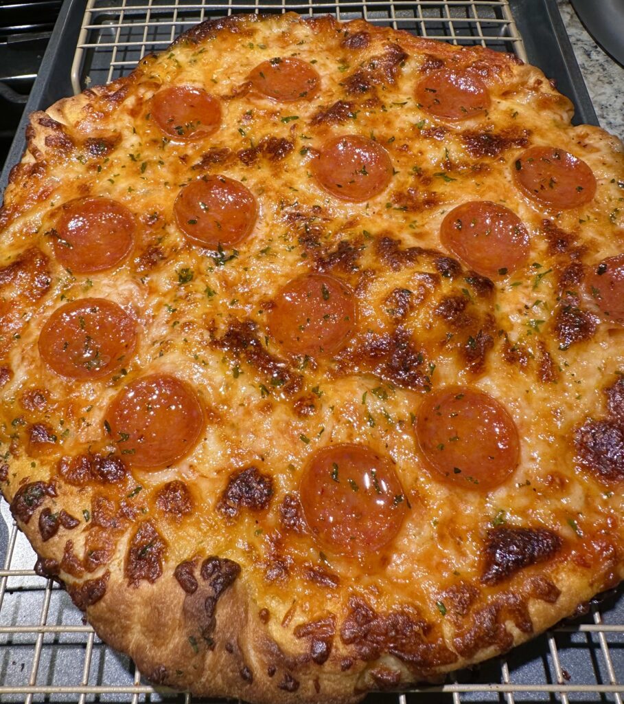 cast iron skillet pizza