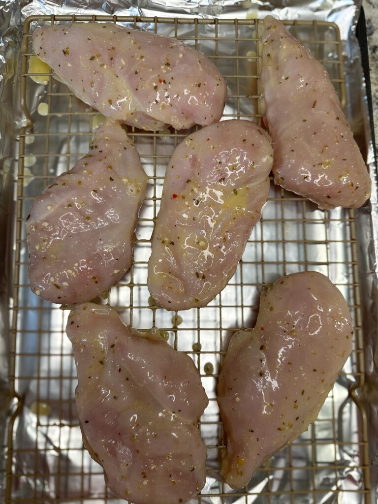 marinated chicken breasts