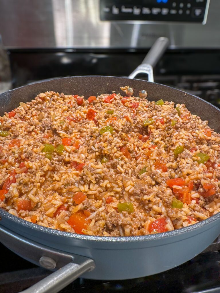 unstuffed pepper skillet