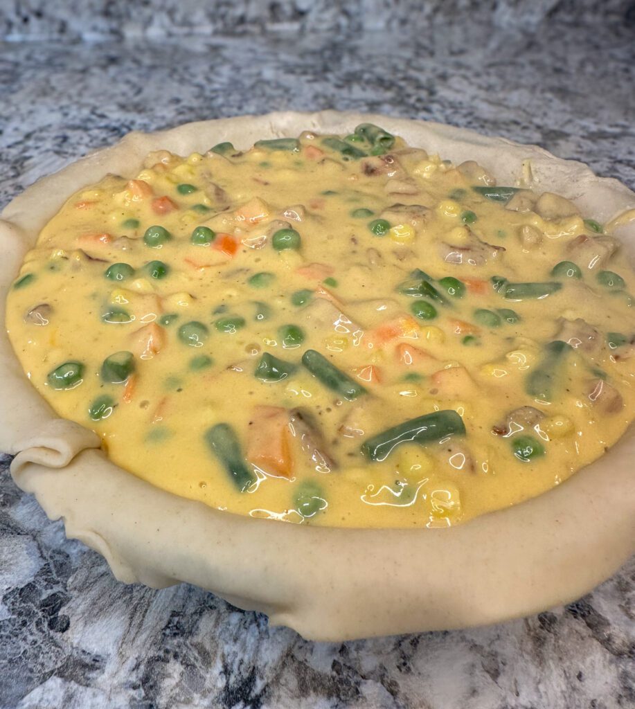 chicken pot pie filling