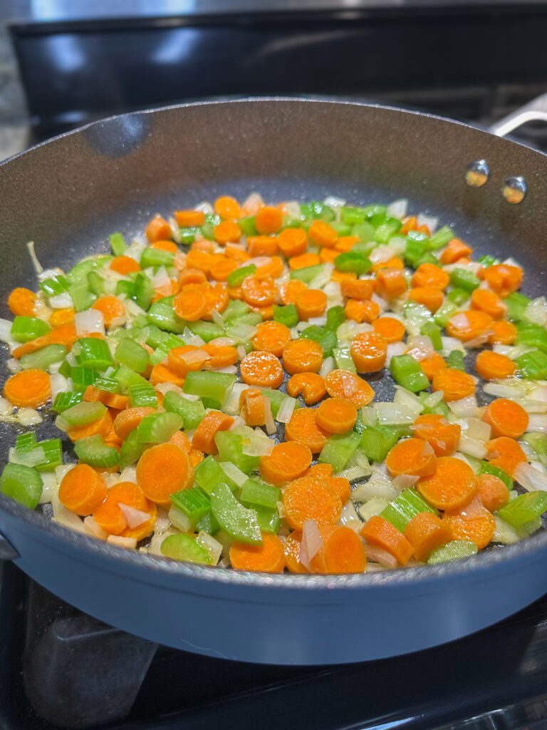 cooked vegetables