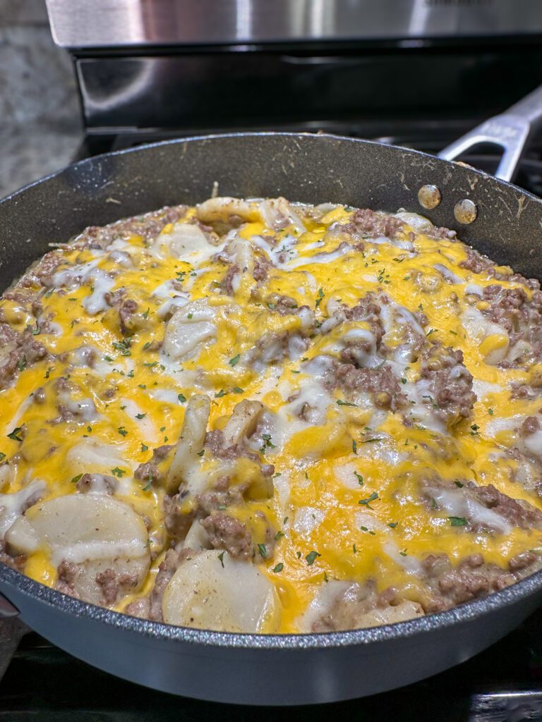 hamburger potato casserole