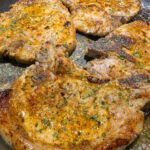 pan seared pork chops