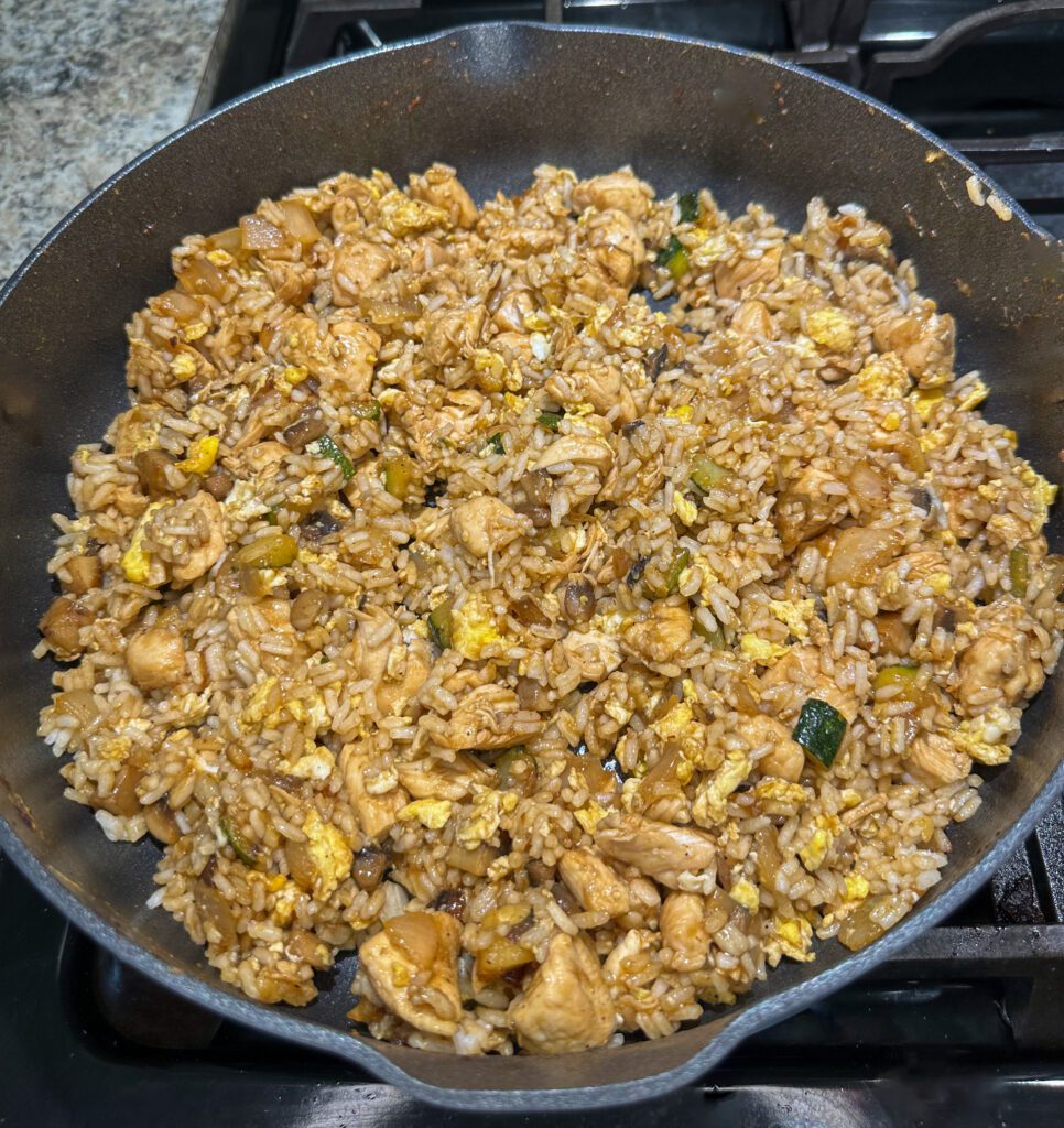 one pot hibachi skillet