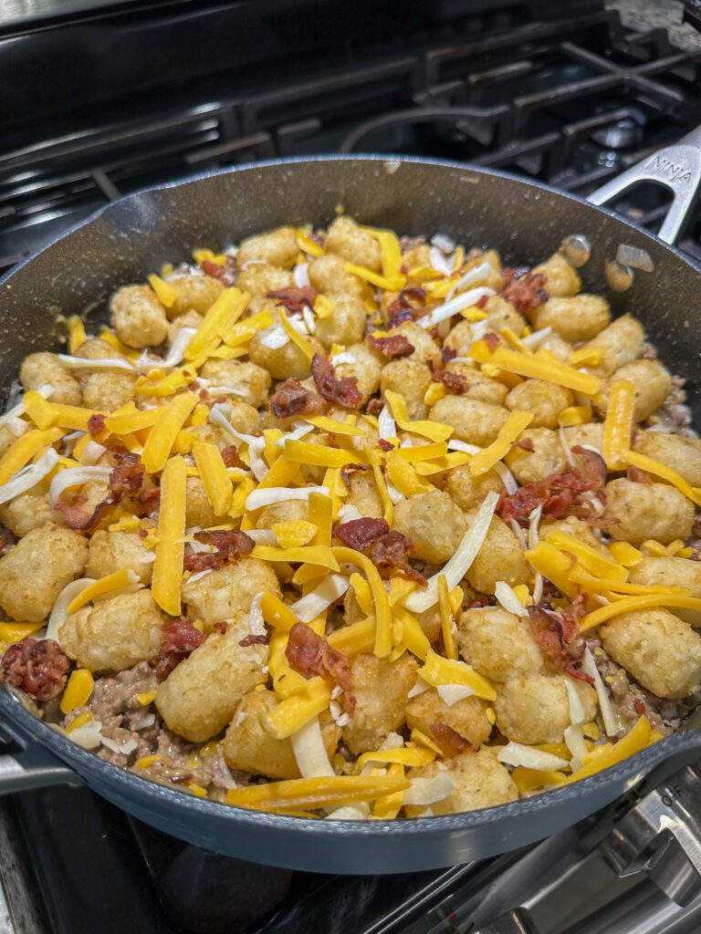 prebaked tater tot casserole