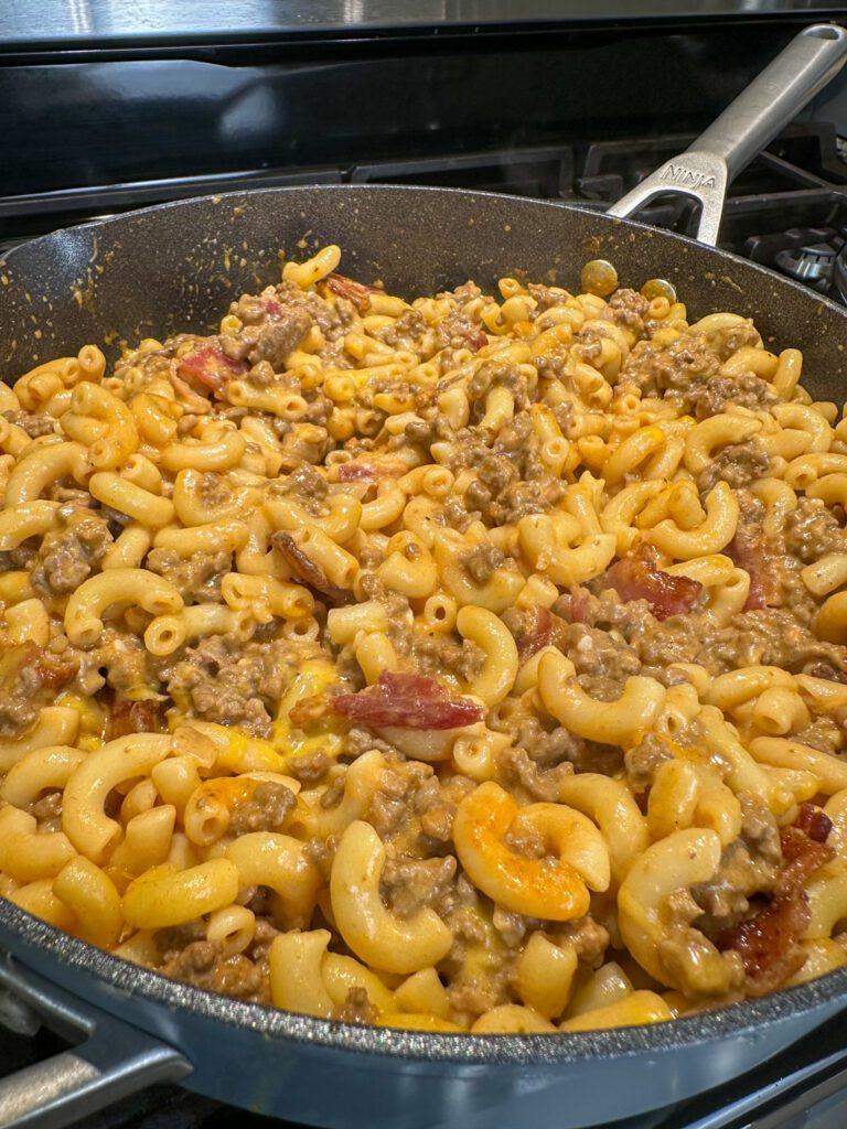 bacon cheeseburger hamburger helper