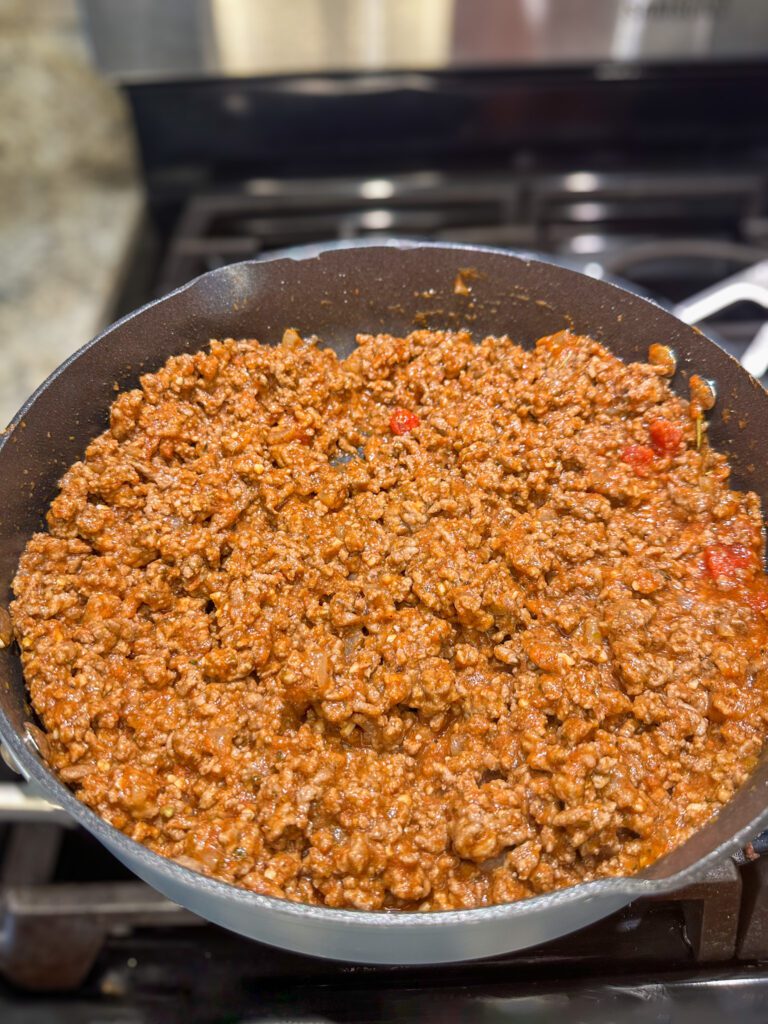 ground beef mixture