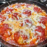 cooked chicken Parmesan meatballs