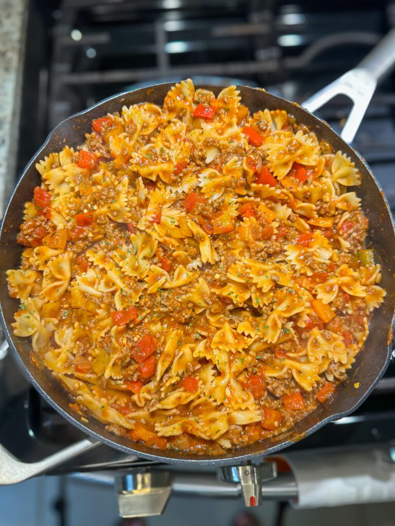 stuffed pepper pasta