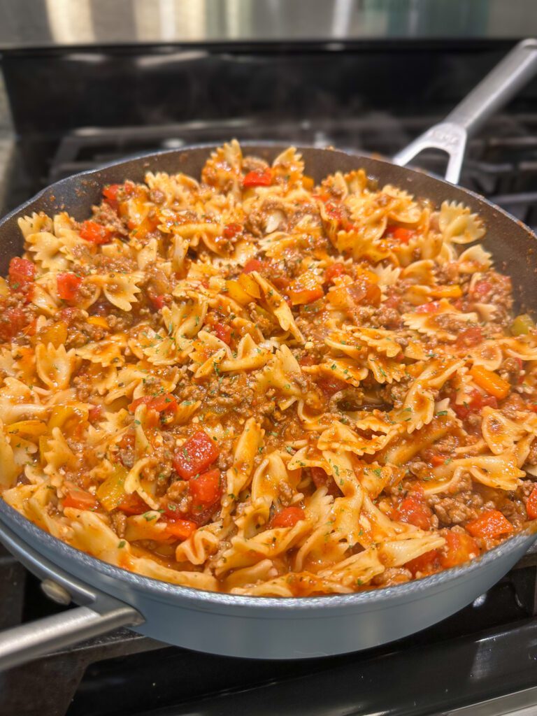 stuffed pepper pasta