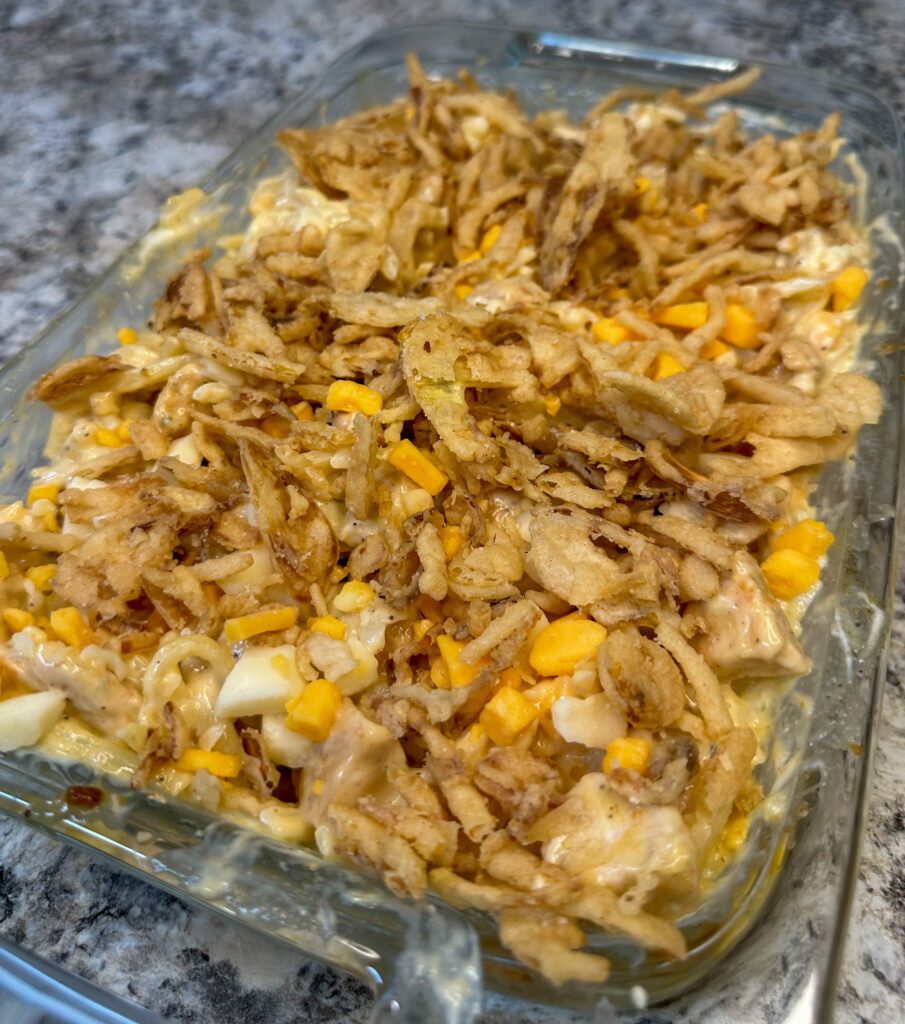 pre baked casserole