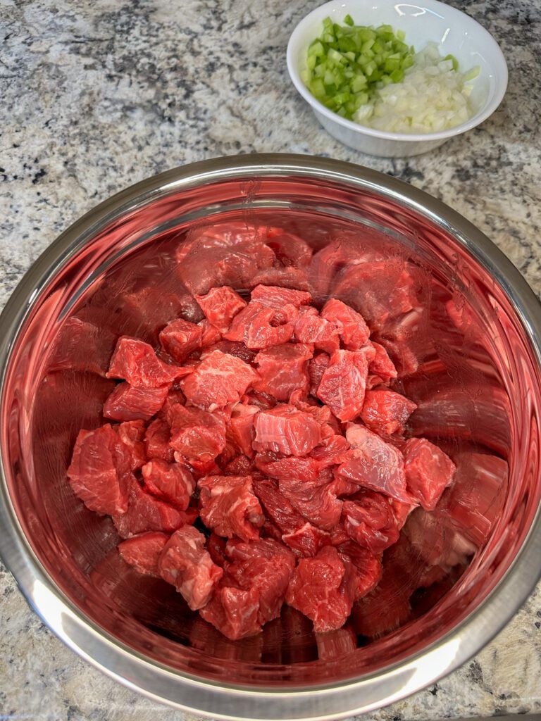 cut up chuck roast