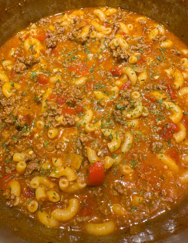 One Pot American Goulash Recipe