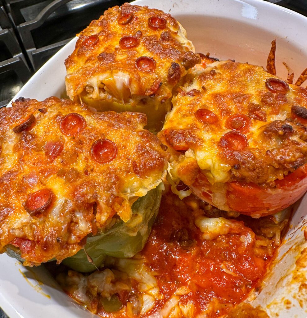 pizza stuffed peppers