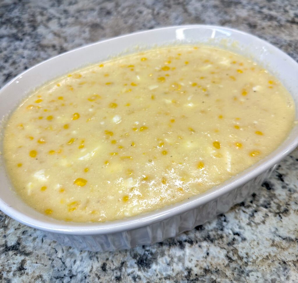 pre baked corn casserole