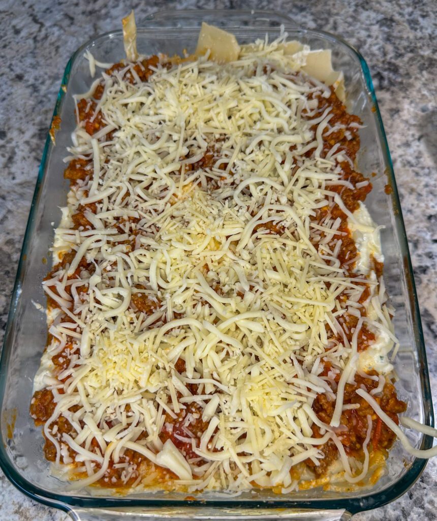 prebaked lasagna