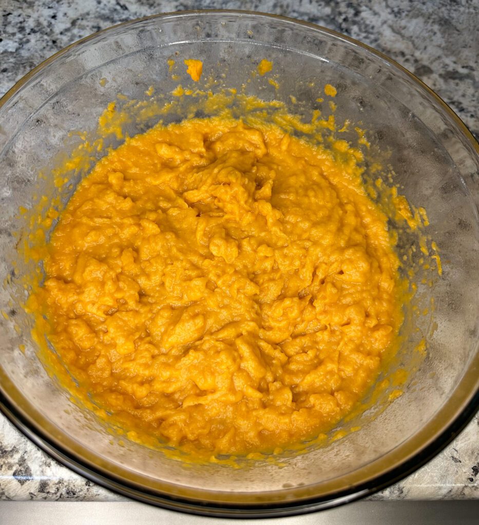 sweet potato mixture