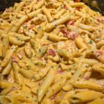 queso chicken pasta