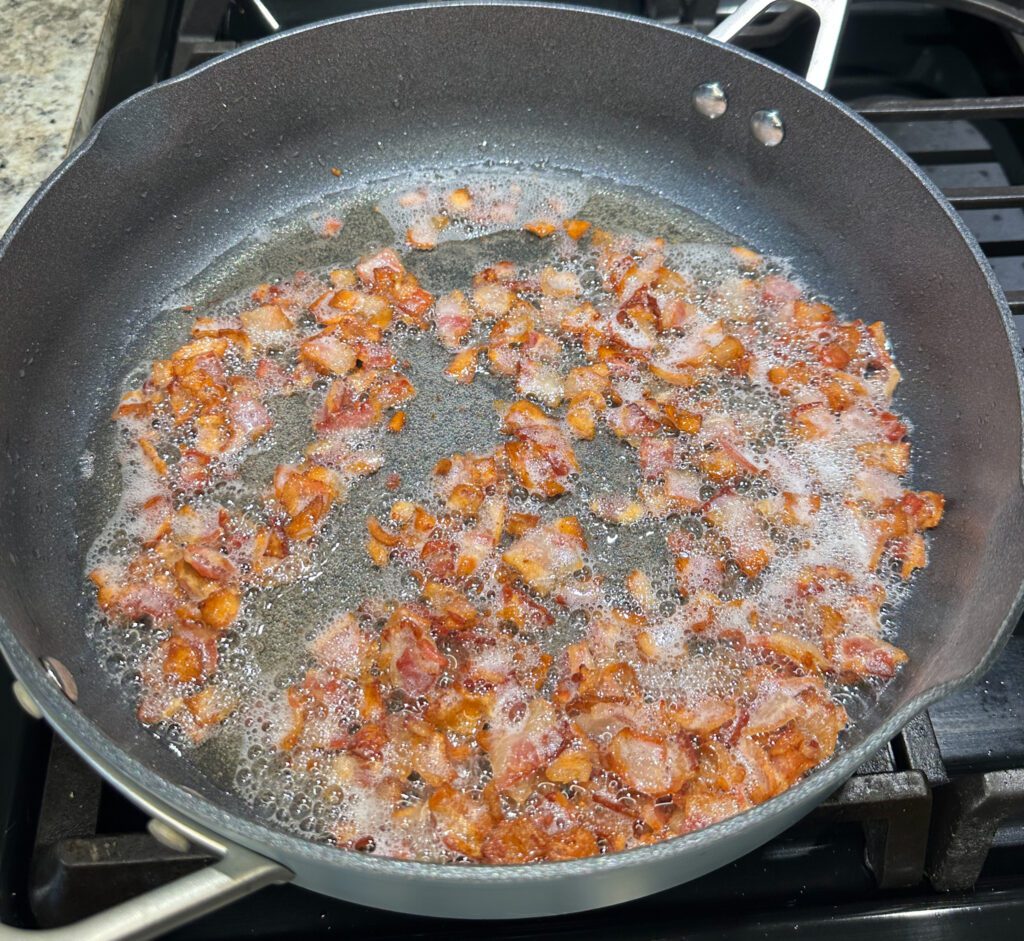 cooked bacon