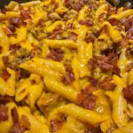 bacon cheeseburger pasta