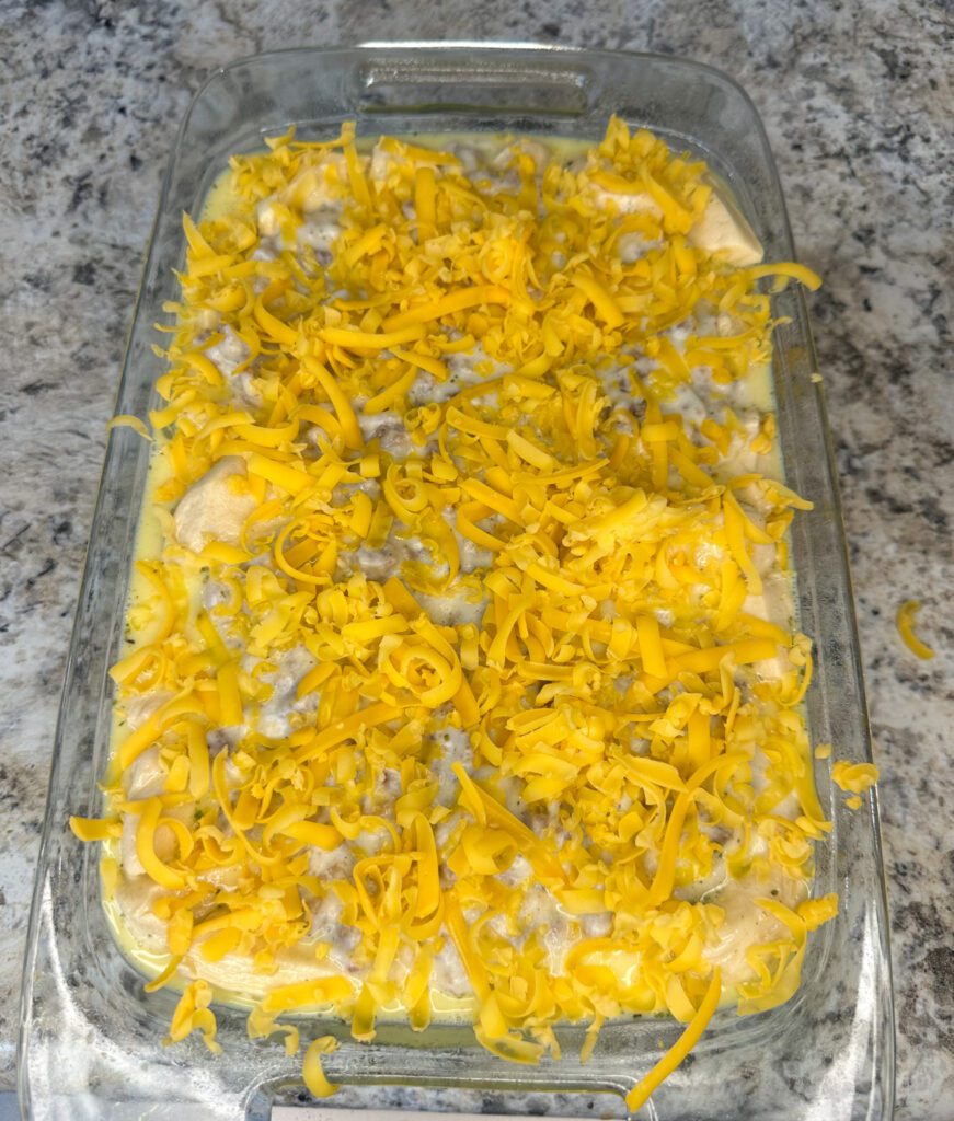 pre baked casserole