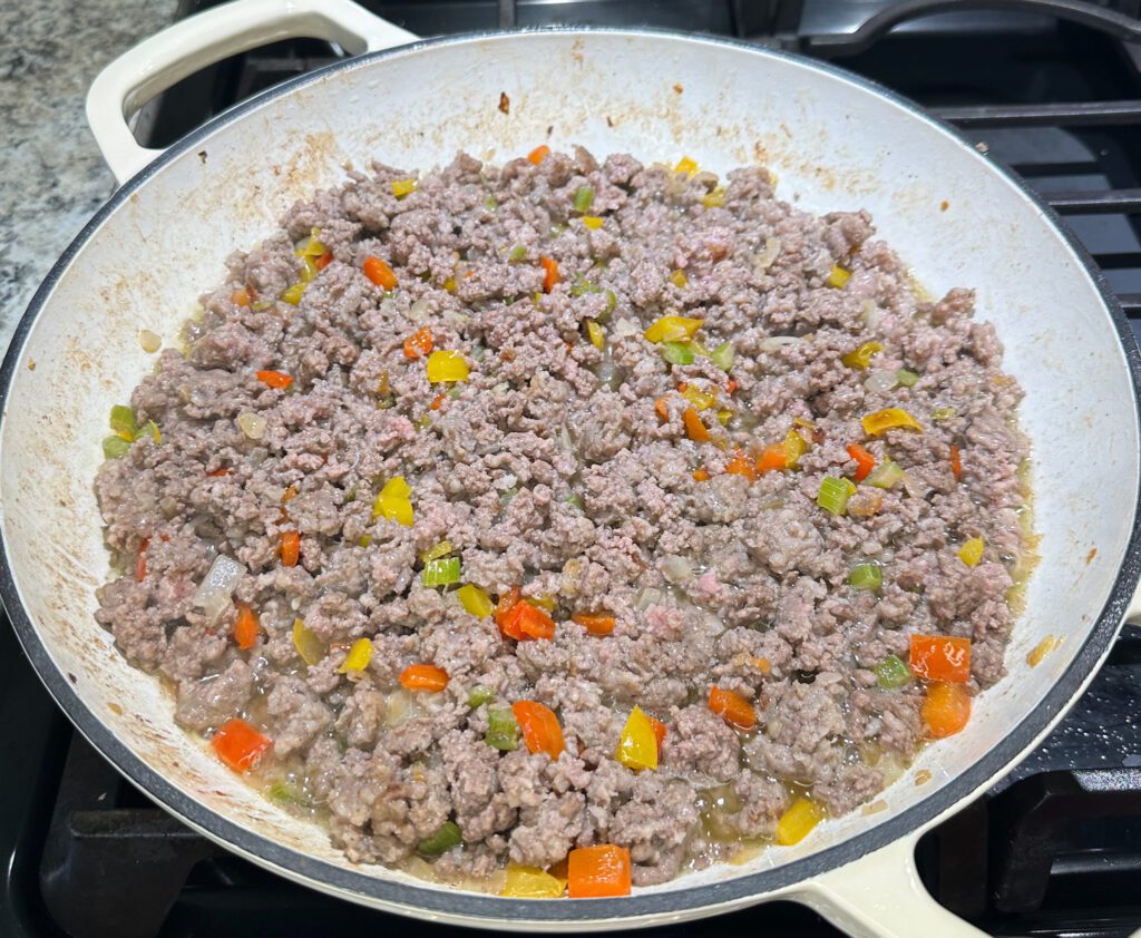 ground beef mixture