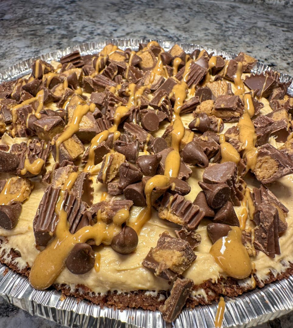 Reeses peanut butter pie