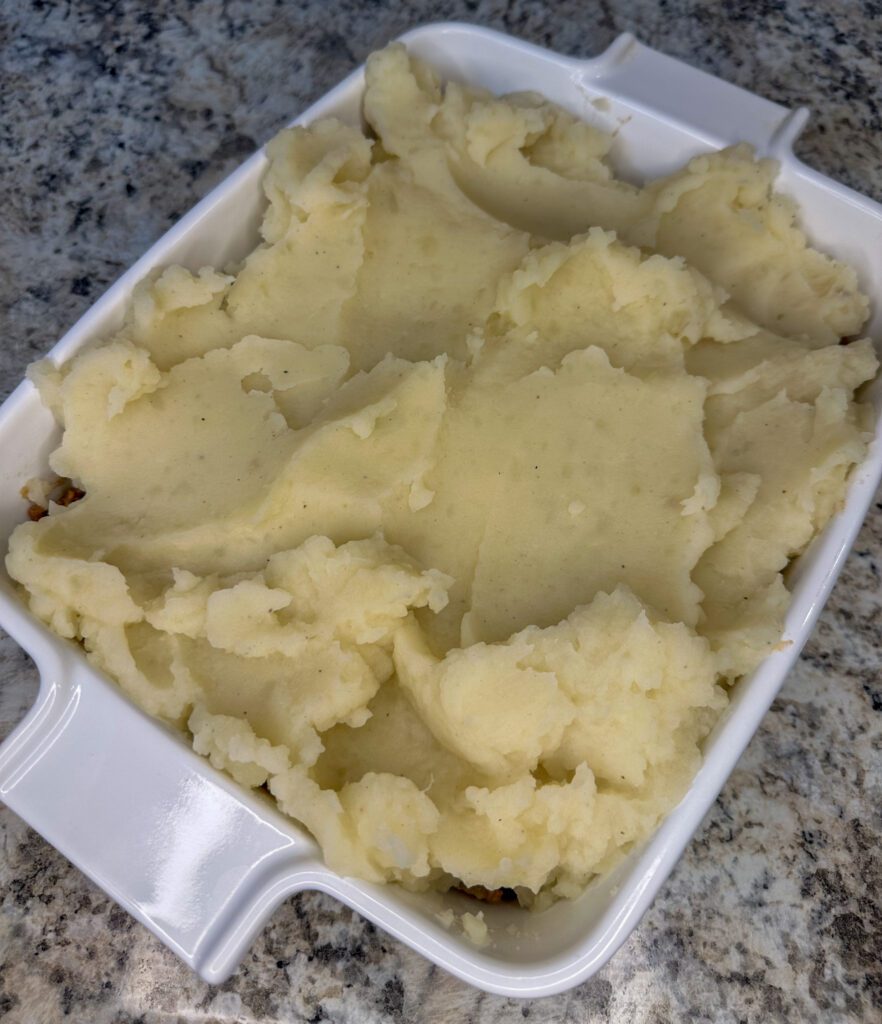 mashed potato topping